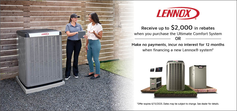 Lennox Spring promotion 2025